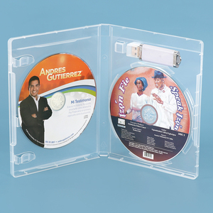 WEISHENG - Nueva Caja para Memorias USB con 3 Ranuras, Estuche de PP para Memorias USB con CD, DVD o <span class=keywords><strong>Blu</strong></span>-<span class=keywords><strong>ray</strong></span>, Venta al por Mayor, Estuche Transparente para Memorias USB - Product Image 6