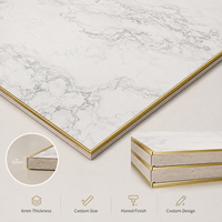 Transtones TA-205 Surface Solide Écologique en Faux Albâtre |   Comptoir de table en pierre translucide moderne avec garantie de 4 ans