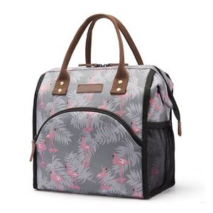 Bolsa Térmica para Almuerzo, Ecológica y Duradera, de Nailon, para Mujeres, Hombres, Adultos, Universidad, Trabajo, Picnic, Senderismo, Playa, Pesca - Product Image 4