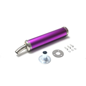 Silenciador de Escape de Dos <span class=keywords><strong>Tiempos</strong></span> de 60*280mm para Honda NSR250 <span class=keywords><strong>Yamaha</strong></span> TZR125, Compatible con NSR <span class=keywords><strong>250</strong></span> TZR 125 TZM150 TSR - Product Image 3