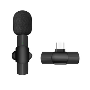 Шумоподавление Тип C USB интерфейс K10 беспроводной микрофон с отворотом - Product Image 3