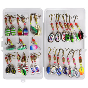 WEIHE, venta al por mayor, multicolor, 10 piezas/30 piezas, cebo <span class=keywords><strong>de</strong></span> pesca giratorio, señuelo <span class=keywords><strong>de</strong></span> pesca <span class=keywords><strong>de</strong></span> trucha, Combo, juego <span class=keywords><strong>de</strong></span> cuchara <span class=keywords><strong>de</strong></span> pesca - Product Image 5