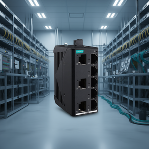 Commutateur Ethernet industriel non géré Gigabit Moxa EDS-G2008-EL-T à 8 ports - Product Image 3