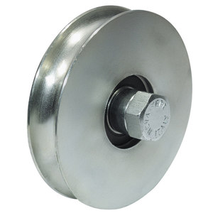 WHEEL WITH BOLT FOR <b>GATES</b> ROUND GROOVE 120 mm - Product Image 2