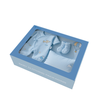 Emballage en carton ondulé personnalisé en carton recyclé imprimé numériquement, boîte cadeau pour nouveau-né, boîte pour produits pour bébés, boîte pour vêtements pour enfants, chemises, chaussettes