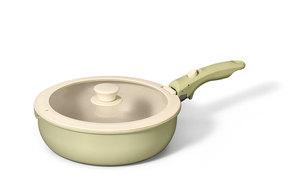 Pan série de 7 pièces en aluminium Ensembles de camping Batterie de cuisine en aluminium avec poignée <span class=keywords><strong>amovible</strong></span> - Product Image 4