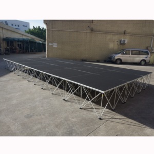 Lightweight aluminum portable <b>stage</b> event portable flexible <b>stage</b> - Product Image 6