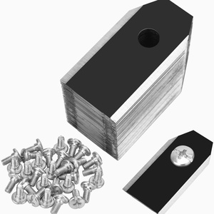 Lames de tondeuse robotisée à revêtement noir supérieur, directement de l'usine, compatibles avec Segway Navimow, Gardena Husqvarna Flymo. - Product Image 2