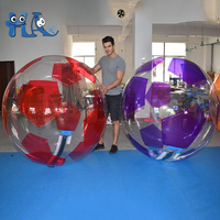 Ballon de football à bulles gonflable écologique de haute qualité, durable et très vendu, taille personnalisable, pour sports de plein air, balle roulante aquatique