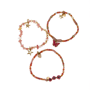 Pulseras de Moda con Dijes, Acero Inoxidable 316L, Baño de Oro PVD, Joyería Sostenible y Resistente para Mujer - Product Image 2