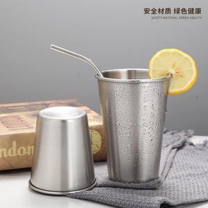 Stainless Steel Tumbler 304 Single Layer For Water Beer Juice Cold Drink Party Use - Product Image 5