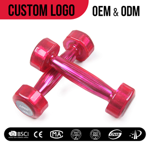 Set di Manubri Kylinfit <span class=keywords><strong>da</strong></span> 10 <span class=keywords><strong>kg</strong></span> in PU Rivestiti in Gomma Riempiti d'Acqua per <span class=keywords><strong>Palestra</strong></span> - Product Image 4