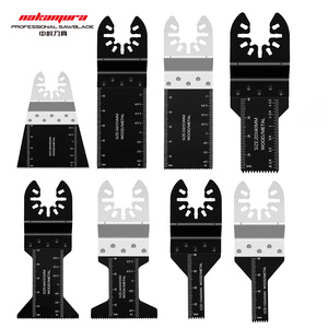 Bimetal Metal Cutter Oscilante Multiherramienta Hojas de sierra de inmersión para madera Metal suave Corte de PVC - Product Image 1