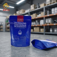 Sacs refermables en plastique Mylar de qualité alimentaire de 250 g, résistants à l'humidité, impression personnalisée, emballage pour noix, bonbons, chocolat, en-cas