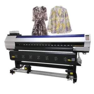 Ondersteuning Externe Garantie Groothandel 1.8M Breedte Groot Formaat I3200 Printkop Digitale Kleurstof Sublimatie Printer