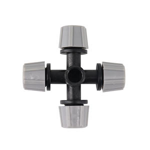 Microaspersor de Plástico en Forma de Cruz, Boquilla de Riego de 4 Vías para Jardín, Invernadero, Refrigeración y Eliminación de Polvo - Product Image 4