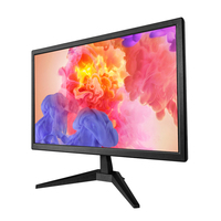 Moniteur LCD 18,5/19/20/22/24 pouces 1k 1920*1080 1080p 60hz 75hz, moniteur de bureau, moniteur portable LED pour PC