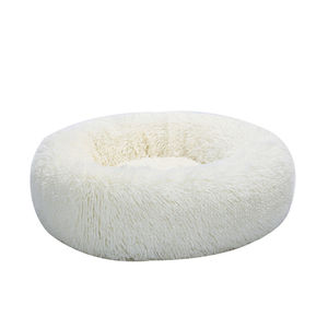 Großhandel Hot Sale Luxus Soft Long Plüsch Runde Warm Donut Runde Haustier Hund Katzen bett - Product Image 6