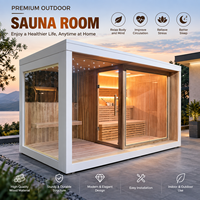 Sauna en bois sur mesure OEM, prend en charge la conception sur mesure pour les soins de santé et la réduction du stress en intérieur