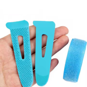 Crochet et boucle adhésifs TPU double face écologiques personnalisés pour motif de bande de manchettes <span class=keywords><strong>Velcro</strong></span> pour le stockage - Product Image 6