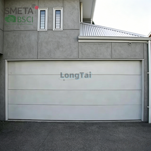 Porte de <span class=keywords><strong>garage</strong></span> plate en aluminium Andexin, matériau de qualité supérieure, texture excellente, résistante au vent, imperméable, économie d'énergie, garages de villas - Product Image 5