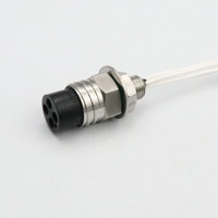 Connecteur sous-marin à 4 broches compatible avec SUBCONN, indice d'étanchéité IP68 et résistance à la pression de 70 MPa