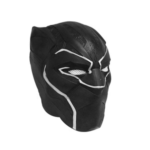 Máscara de Pantera Negra de Látex, Disfraz de Cosplay, Cubrecabezas, Máscara Facial Completa, Accesorios para Fiestas de Disfraces - Product Image 2