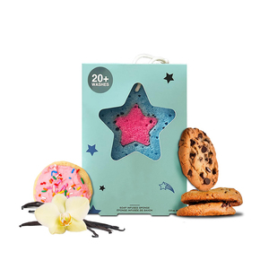 <span class=keywords><strong>Nouveau</strong></span> design de biscuits et de rêves naturels faits à la main Éponge infusée de savon pour enfants pour barre de savon éponge - Product Image 2