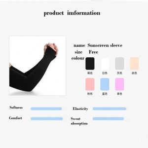 Wholesale Men Women <b>Arm</b> <b>Protection</b> UV Protector Anti Ultraviolet Rays Sun <b>Protection</b> Ice Silk <b>Sleeve</b> - Product Image 3