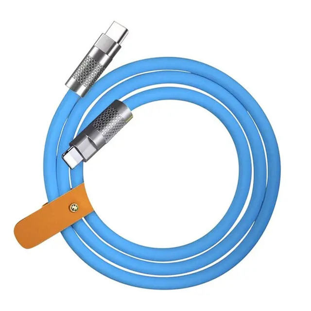 High Speed 120w 6A Durable TPE Jacket Data Cable Type c to Type c Pd Charging Usb Cable
