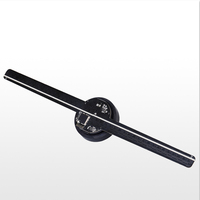 Personalizar Olograma 224 Uds luz LED publicidad holograma pantalla holográfica Led ventilador 3D holograma pantalla escaparate
