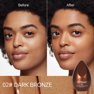 Contour Bronzer Impermeable Ajuste de larga duración Tono de piel Contorno facial Resalte líquido - Product Image 3