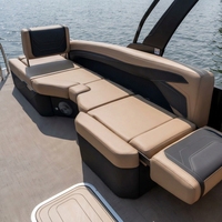 Sièges de bateau ponton confortables en aluminium pour loisirs nautiques extérieurs – Collection de mobilier haut de gamme au design amélioré