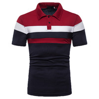Camiseta Lisa de Color Sólido |   Polo Deportivo Sublimado para Hombre, Manga Corta, Uniforme de Equipo con Logotipo Personalizado