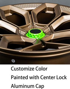 ล้อฟอร์จ 19-22 นิ้ว ลาย Y พร้อมฝาครอบอลูมิเนียมแบบ Center Lock สำหรับรถยนต์นั่งส่วนบุคคล ใหม่ ของแท้ ผลิตตามสั่ง - Product Image 2