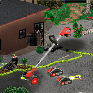 Nouvelle débroussailleuse électrique portable sans fil à batterie lithium, poussée manuelle, qualité DIY, avec personnalisation OEM - Product Image 2