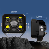 GPNE 6000k Feu de conduite DRL Strobe Car Offroad Fog Lamp LED Work Light pour 4x4 Off-Road Trucks Tractor