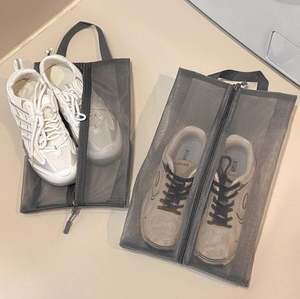 Dustproof Portable Travel Shoe <b>Storage</b> <b>Bag</b> with Sturdy <b>Zipper</b> - Product Image 1