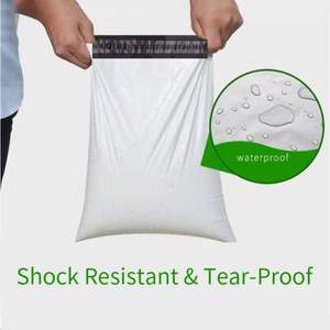 Custom Logo White Plastic Durable Courier <b>Bag</b> Heat Sealing <b>Delivery</b> Shipping Mailer Express <b>Bag</b> for Shoe & Clothing - Product Image 6