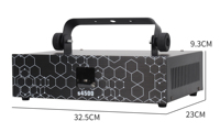 Proyector láser 3D para espectáculos, miniluz RGB para dj, animación, discoteca, sistema completo de iluminación de escenario, novedad