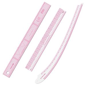 Juego de Reglas de Sastre de Plástico en Oferta, Kit de Medición con Curva Francesa para Diseñadores de Moda - Product Image 4