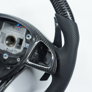 Volant en fibre de carbone, AMG, pour <span class=keywords><strong>mercedes</strong></span>-benz, w205/ W213/ CLA/ GLA/ A45, disponible pour tous les modèles de voitures, nouveau - Product Image 5