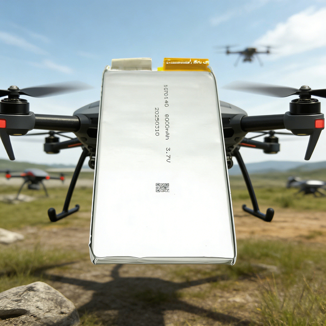High Rate 25C 3.7V 8000mah Li-Polymer Battery Cell for Drone Smart Robot Industrial RC Models & Power Tools