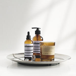 Plateau en acier inoxydable de couleur électro-plaquée, tasse à thé, plateau à eau, anneau d'aromathérapie rotatif, capacité de 1L, utilisation pour l'<span class=keywords><strong>étude</strong></span> et la cuisine - Product Image 4