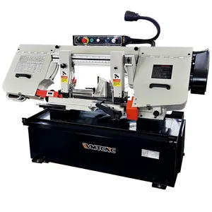 BS1018B sierra cinta para metal band saw machine for metal cutting with V-belt drive