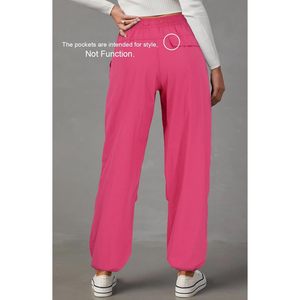 2025 femmes randonnée Parachute Y2K Cargo pantalon respirant taille élastique mode-enveloppé conception froissée pour les filles - Product Image 2