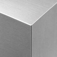 Portail de cour en alliage d'aluminium traité thermiquement, design moderne, revêtement poudré, conception 3D, avec serrure pour villa et jardin