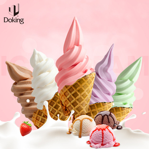Mezcla De Helado Suave De La Marca Doking Polvo De Helado Con Sabor A <span class=keywords><strong>Vainilla</strong></span> Con Postre Para Polvo De Helado Suave - Product Image 5
