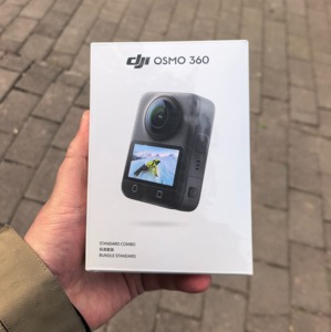 Osmo 360 original 120MP 360 °   Photos natives 8K 360 °   Caméra portable professionnelle avec stockage vidéo de 128 Go pour les voyages, le cyclisme et le ski - Product Image 1