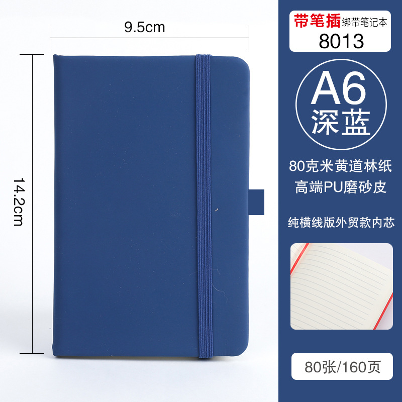 A6 bleu foncé